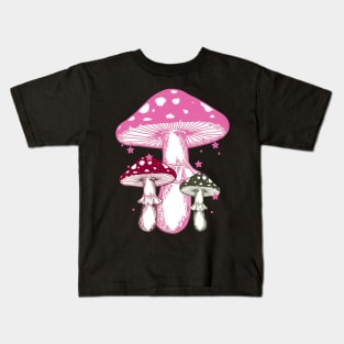 Pink Spores Kids T-Shirt